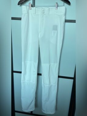 KIDS Mizuno Youth Premier Pro G2 Baseball Pants White YXXL 30-32
